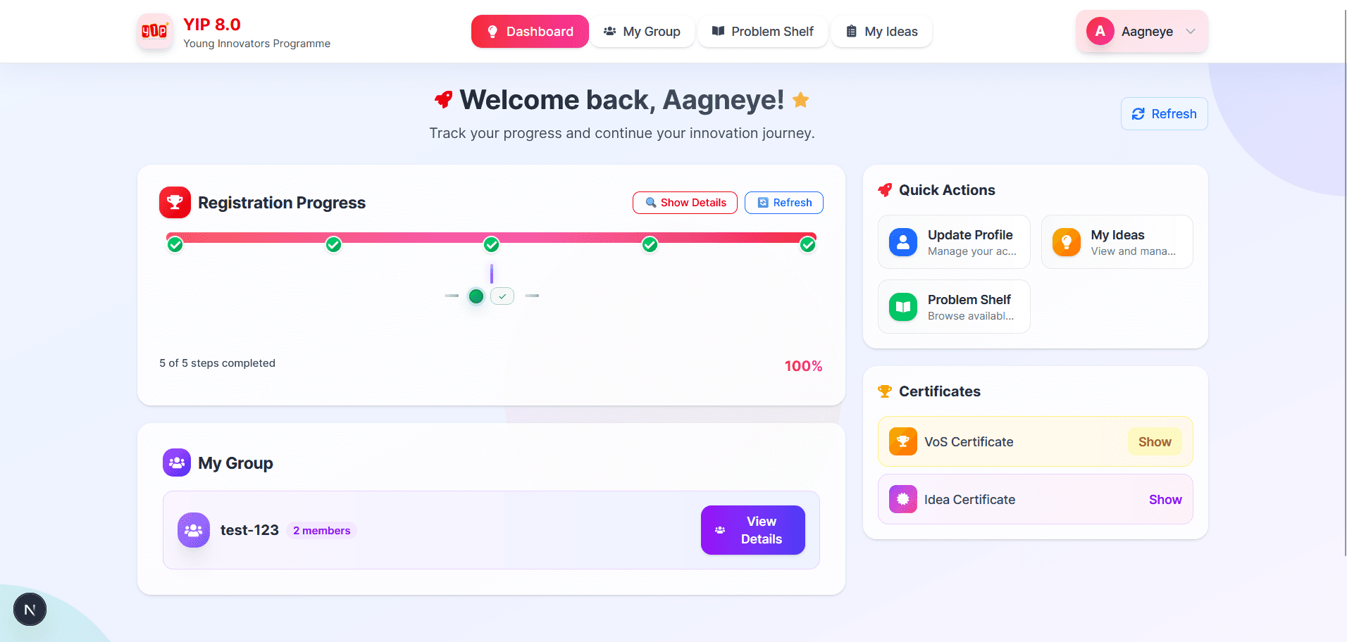 Young Innovator Programme